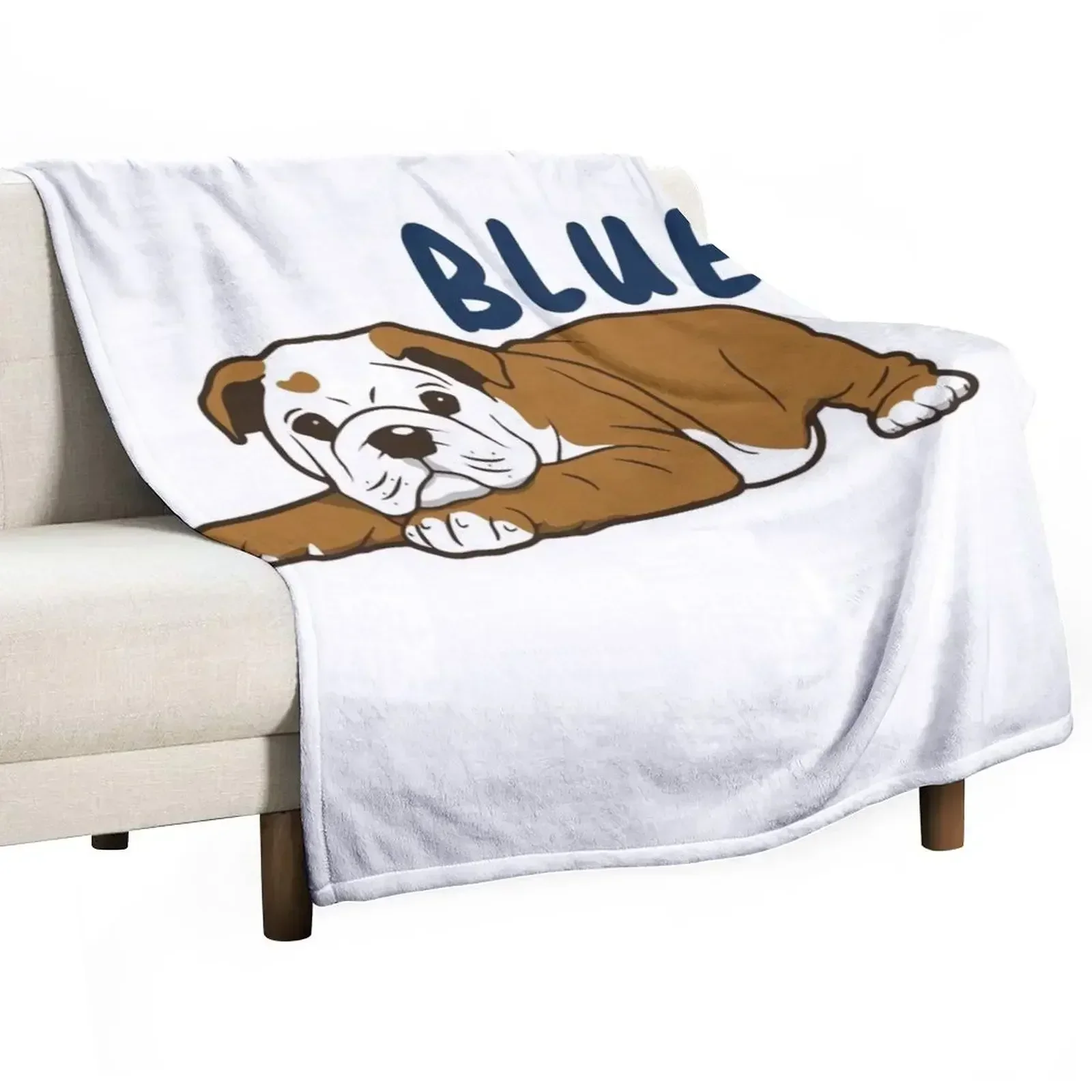 

Butler Blue 4 Throw Blanket Warm Plush Fuzzy Blanket for Living Room