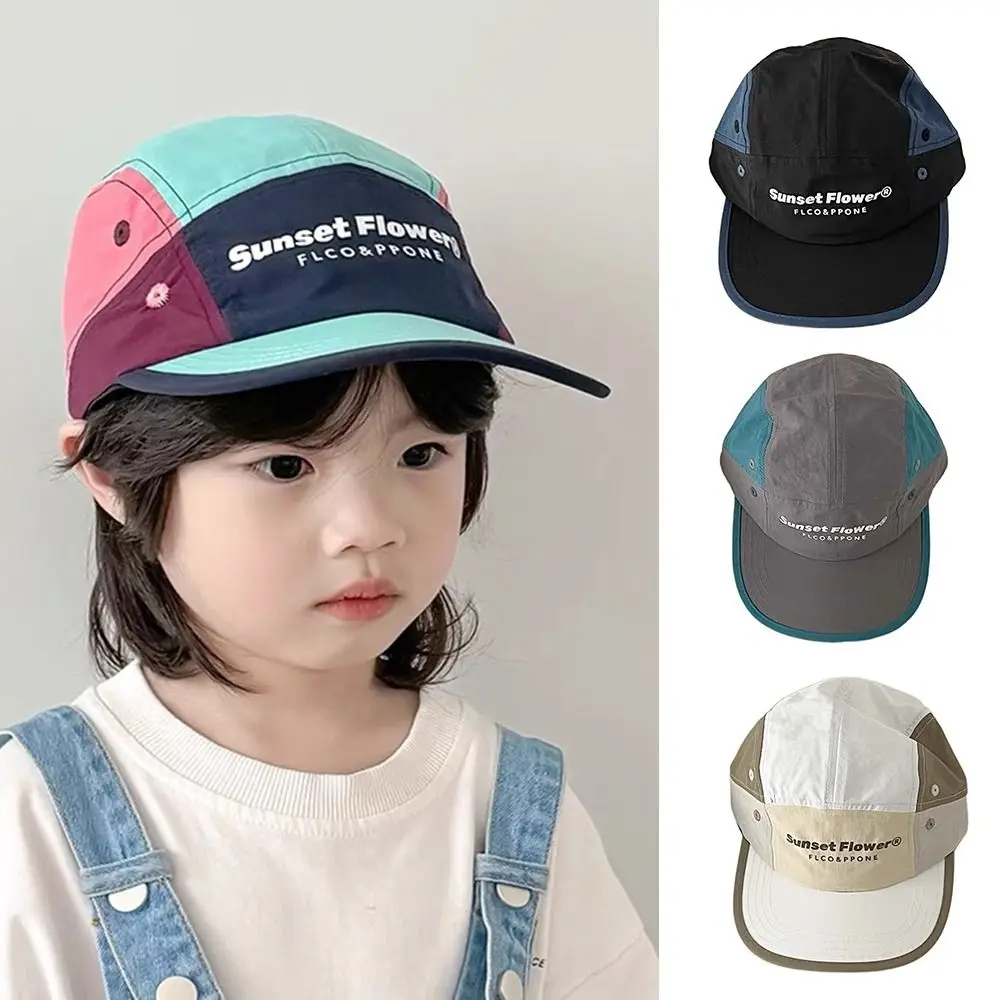 Cappello genitore-figlio berretto da Baseball moda stile coreano anti-uv bambini cappello da sole berretto con visiera adulto