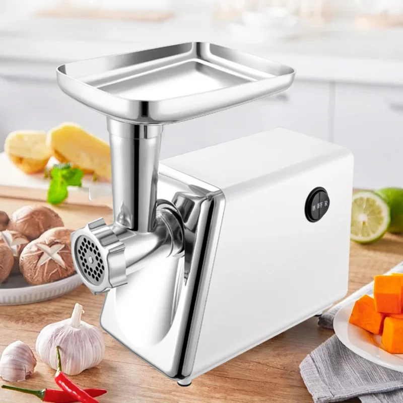 

with 3 Grinding Plates Food Pusher Meat Mincer Juicer Food Grinder for Home Kitchen Electric Meat Grinder Sausage Maker