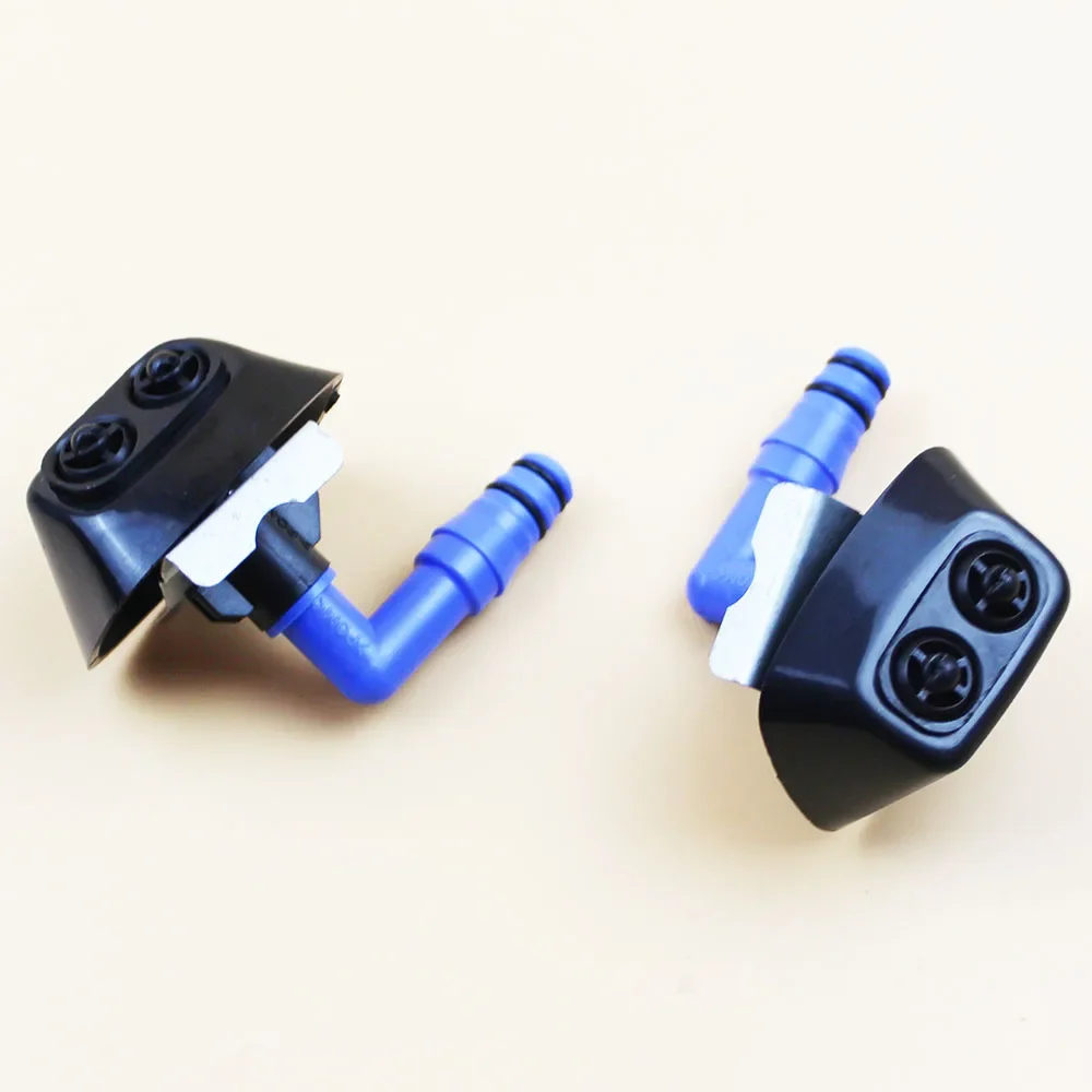 Car Styling 2PCS Left Right Headlamp Headlight Washer Sprayer Nozzle Jet & Clip for Saab 9-3 93 2003-2012 12803972 128039723