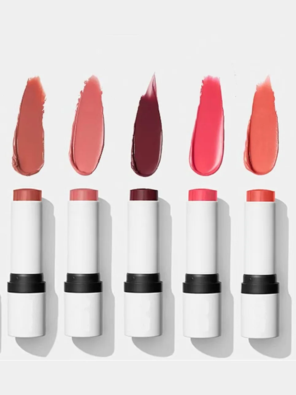 Colorete en barra resistente al agua 2 en 1, marca privada, base iluminadora, contorno con pincel, maquillaje vegano, logotipo personalizado al por mayor