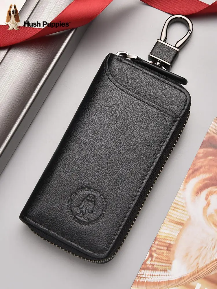 hush-puppies-porte-cles-en-cuir-grande-capacite-pour-homme-etui-universel-multifonctionnel-pour-cles-de-voiture-fermeture-eclair-pour-jeunes