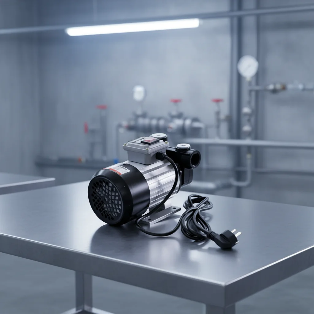 Portable DC/AC Electrically Driven Lubricating Oil Gear Pump
