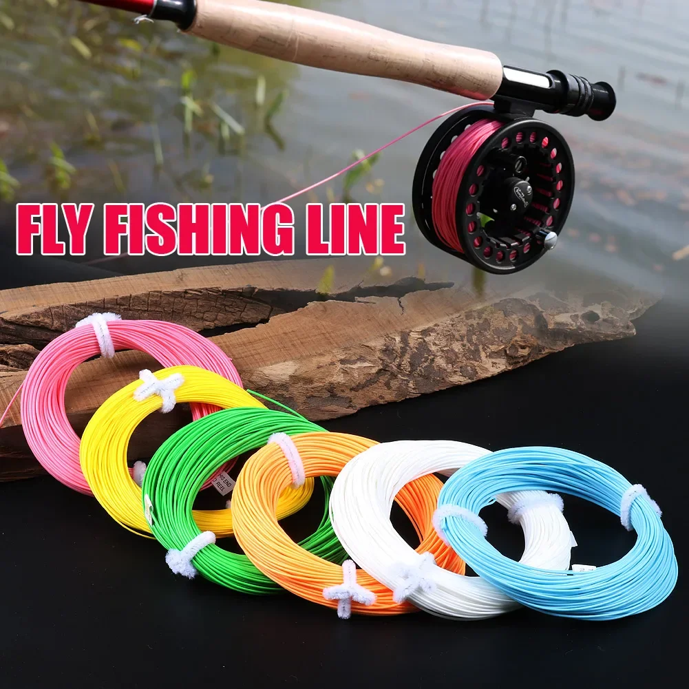 Sougayilang Fly Fishing Line 100FT Weight Forward Floating Line 4F/5F/6F/7F/8F Fishing Line for Trout Fly Fishing Accessories