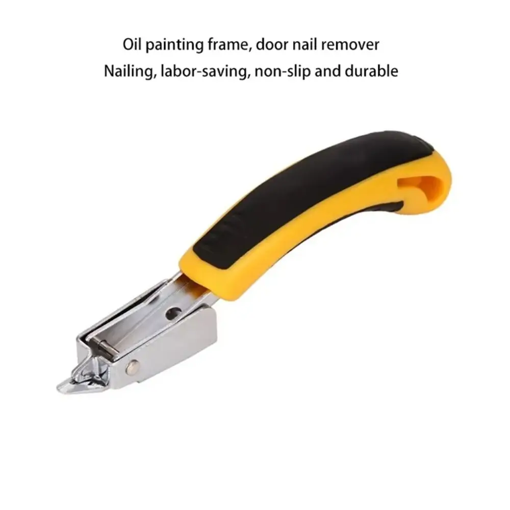 

Heavy Duty Nail Puller Tool Non-slip Tack Claw Multifunctional Handheld Tool Remover Ergonomic Handle Upholstery Tack Lifter