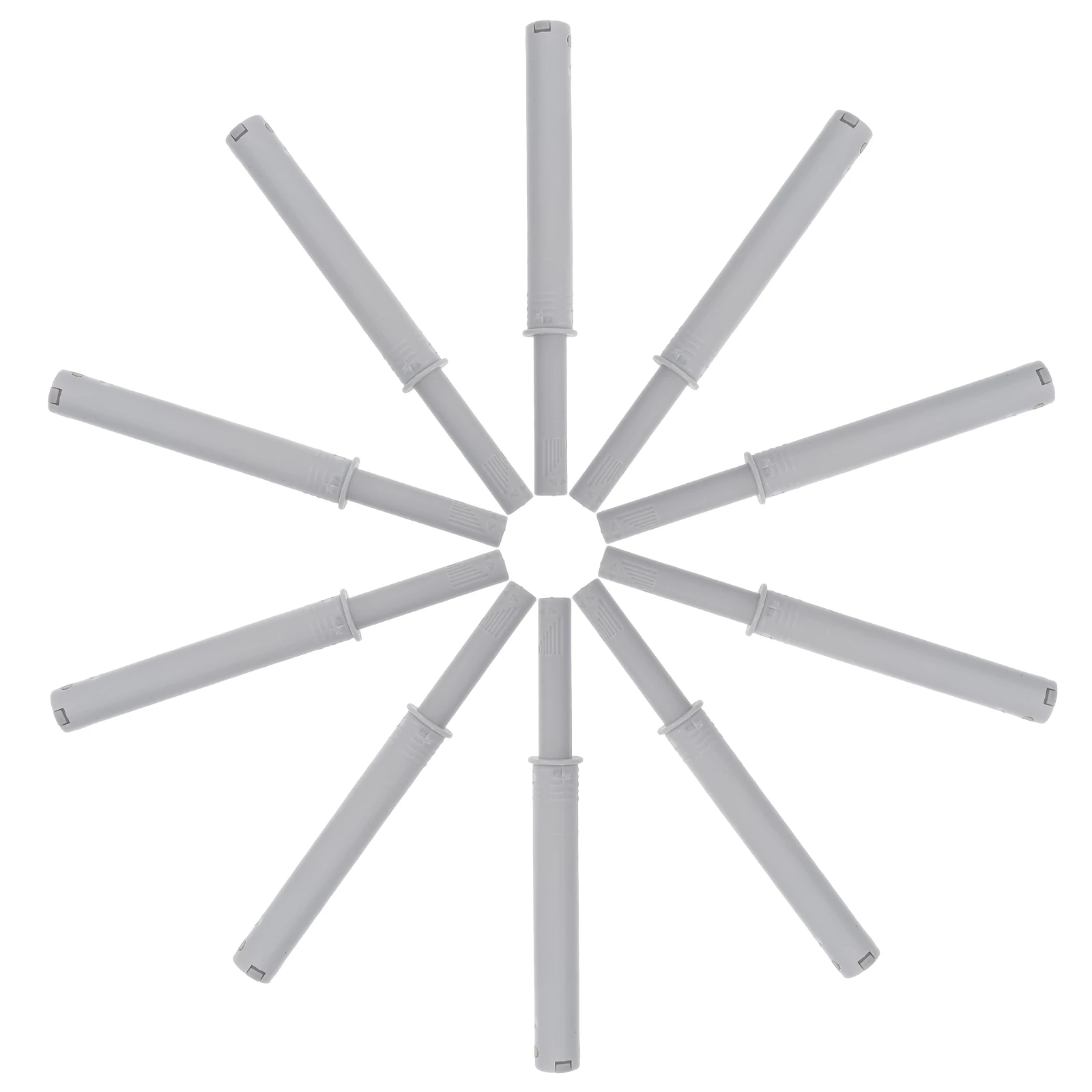 

10 set Push To Open Latch Heavy Duty Concealed Cabinet Hardware For Kitchen Wardrobe Drawer Touch Lock Mechanism Invisible Hinge