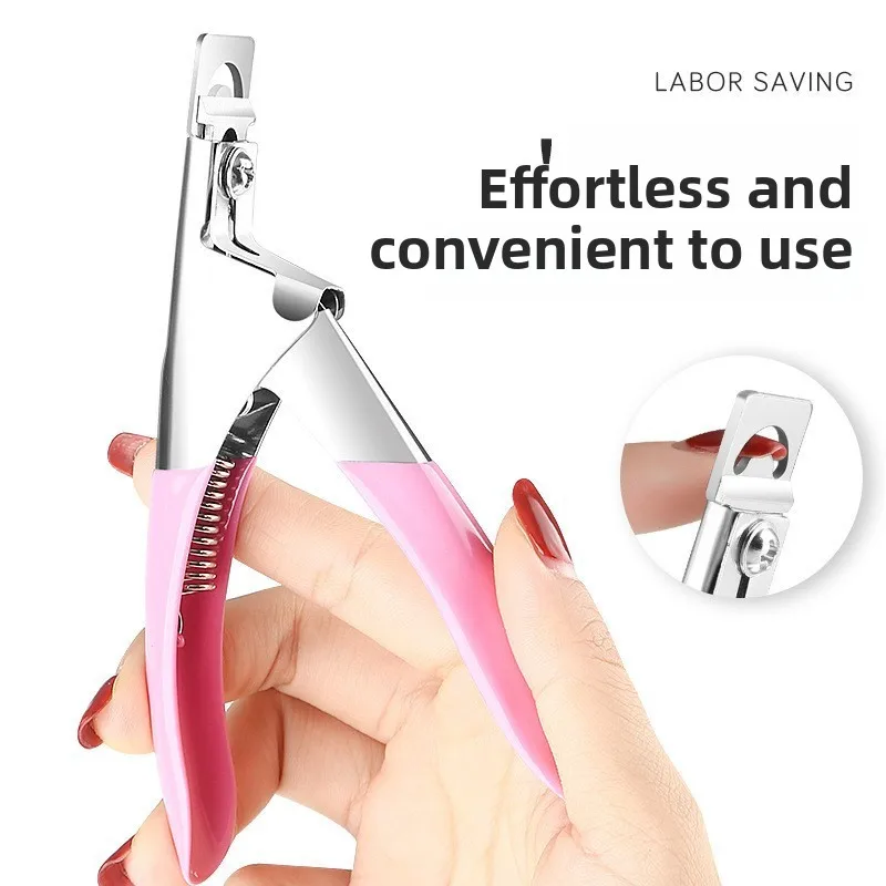 

Nail Clippers Nail Clippers Special Nail Clippers for Nail Clippers Fake Nail Trimming Tools Stainless Steel U-shaped Scissors
