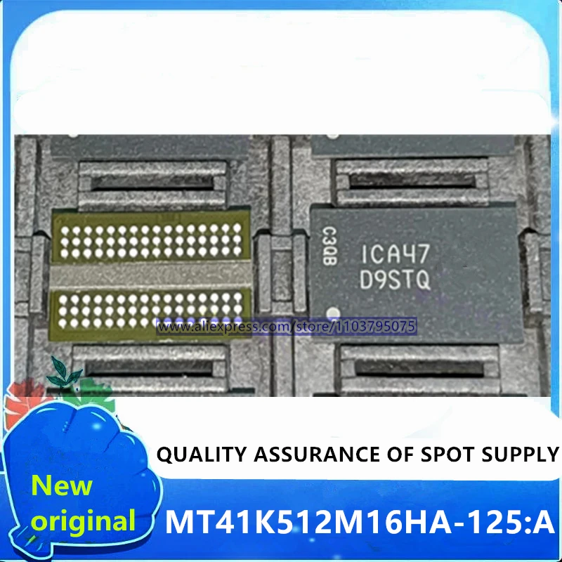 

5pcs/lot D9STQ MT41K512M16HA-125:A FBGA-96 DDR3 100% New original in stock
