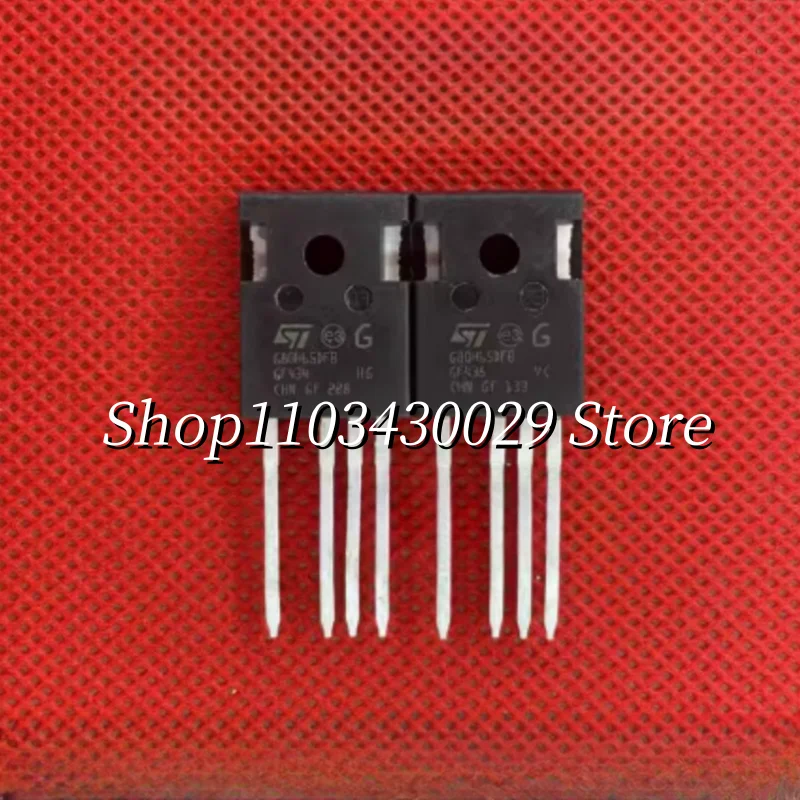 

10Pcs New and Original STGW80H65DFB-4 G80H65DFB TO-247-4 80A 650V IGBT Power Tube