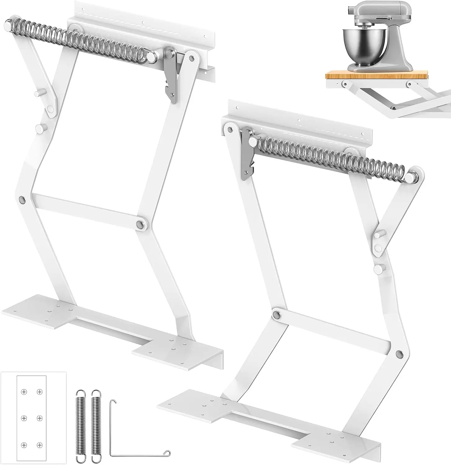 Mixer Lift Kitchen Appliance Cabinet Soft Close Holds Up 45 Lbs Minimum Applicable Size 20H 13W 15D