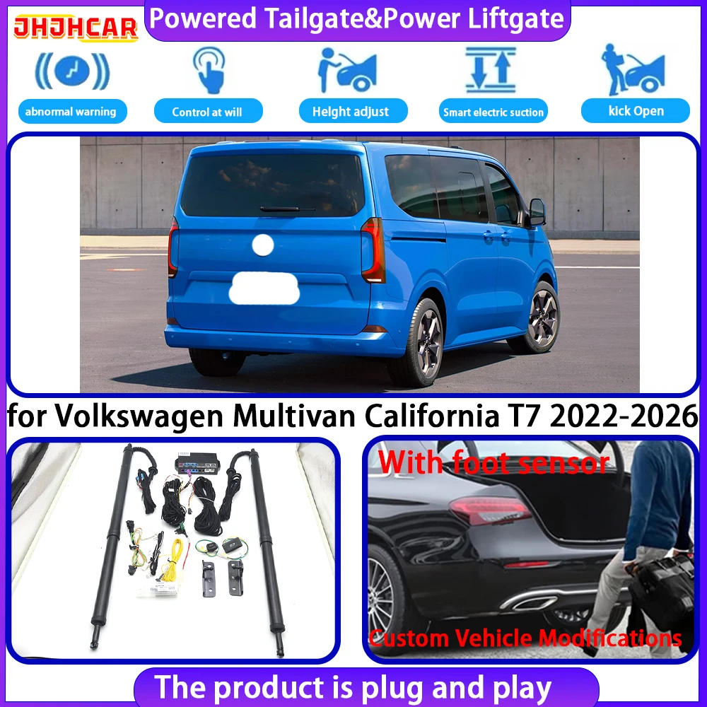 JHJHCAR for Volkswagen Multivan California T7 2022-2026 Smart Automatic Electric Powered Tailgate Power Liftgate Tailgate System