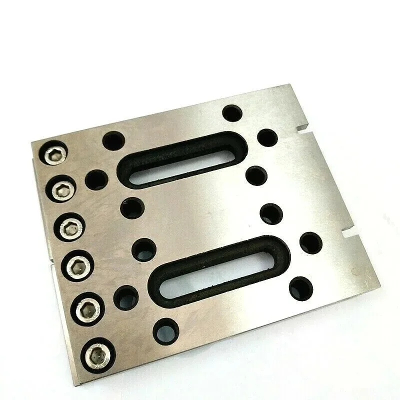 Wire EDM Fixture Board Stainless Jig Tool For Clamping And Level 120*100*15mm M8 1PC