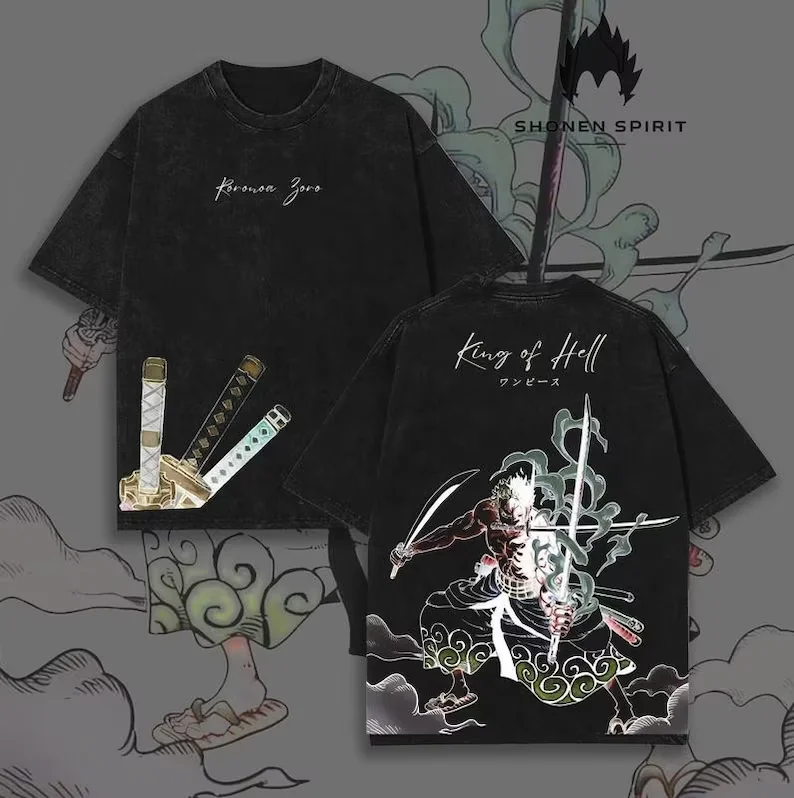 

Винтажная футболка с эффектом потертости в стиле аниме 2026, темная футболка Dark Anime Power, подарок для любителей аниме, футболка с эффектом потертости в стиле аниме