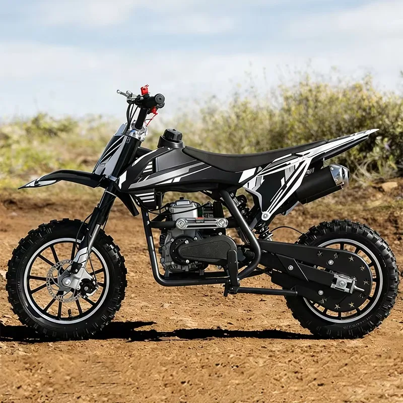 Long Range 50Cc 4-Stroke Small Endurance 30Km Dirt Bike Kid Motorcycle Mini Gas Motor Motorbike