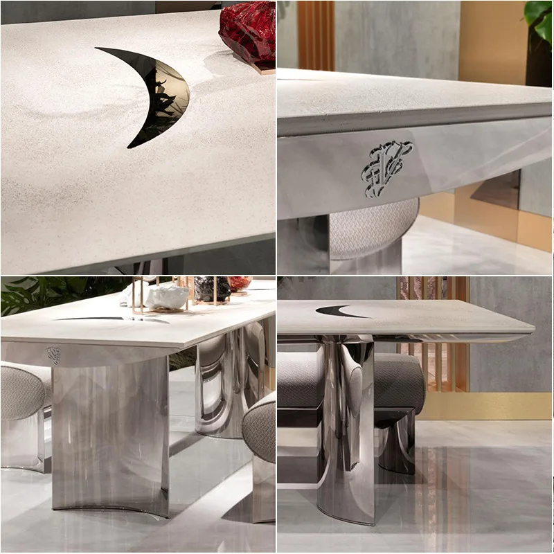 Marble dining table
