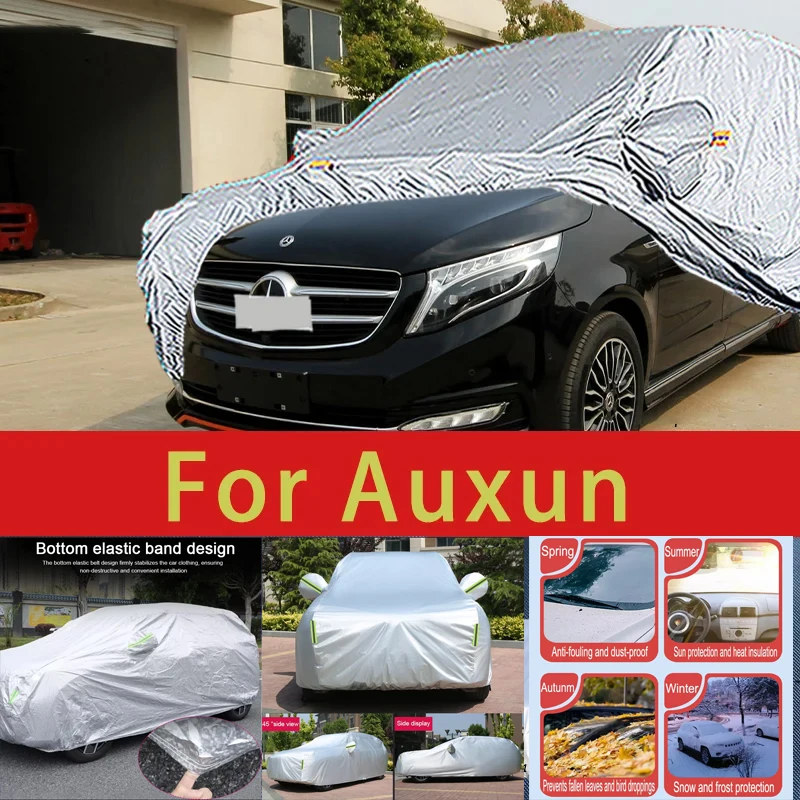 

For Auxun Outdoor Protection Full Car Covers Snow Cover Sunshade Waterproof Dustproof Exterior Car accessories