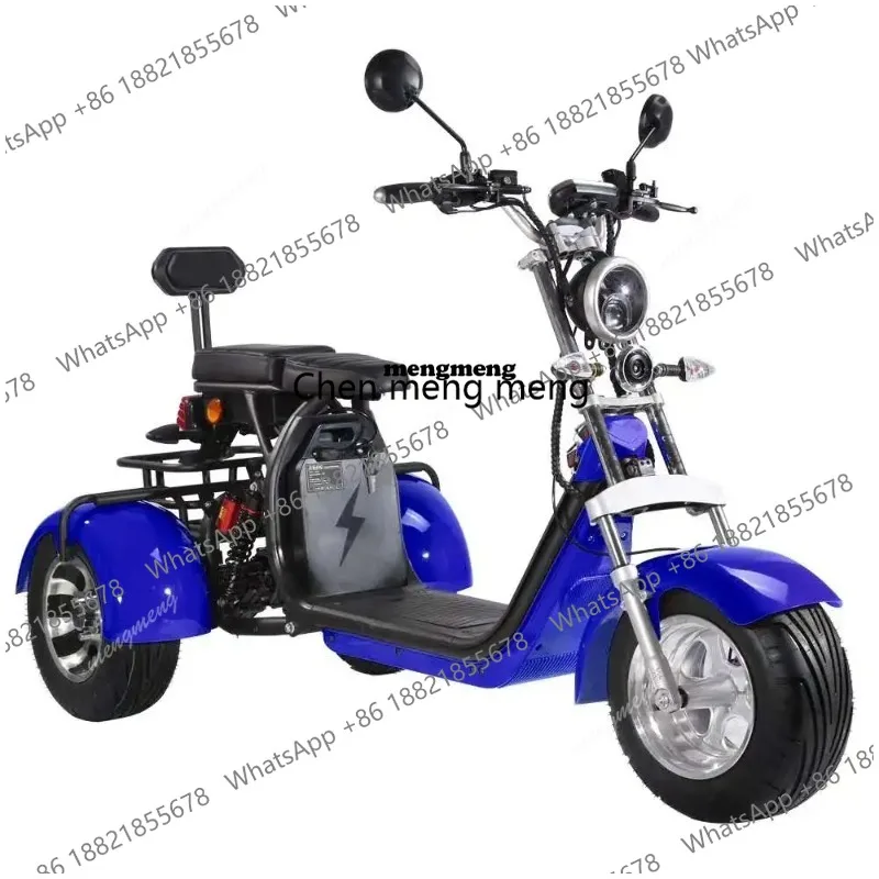 Clark is hot selling Fat Tire Chopper Scooter Citycoco Coc 3 Wheel Tricycle Eec 3000w Best Electric Motorcycle off Road Sport Cr