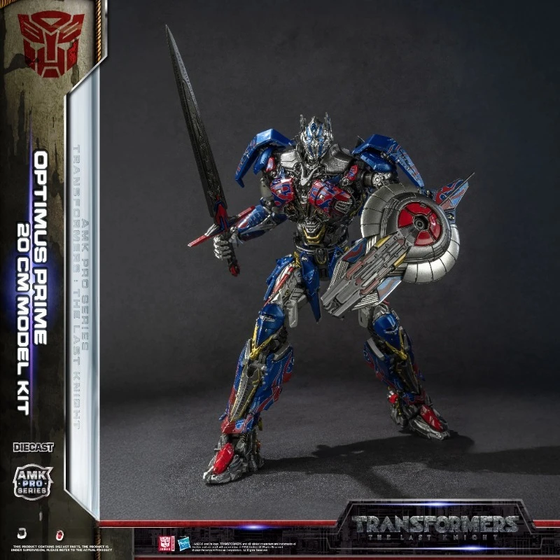 YOLOPARK Transformers: The Last Knight AMK PRO Series 20 سم أوبتيموس برايم أطقم منمذجة شخصيات الحركة لعبة روبوت هدية