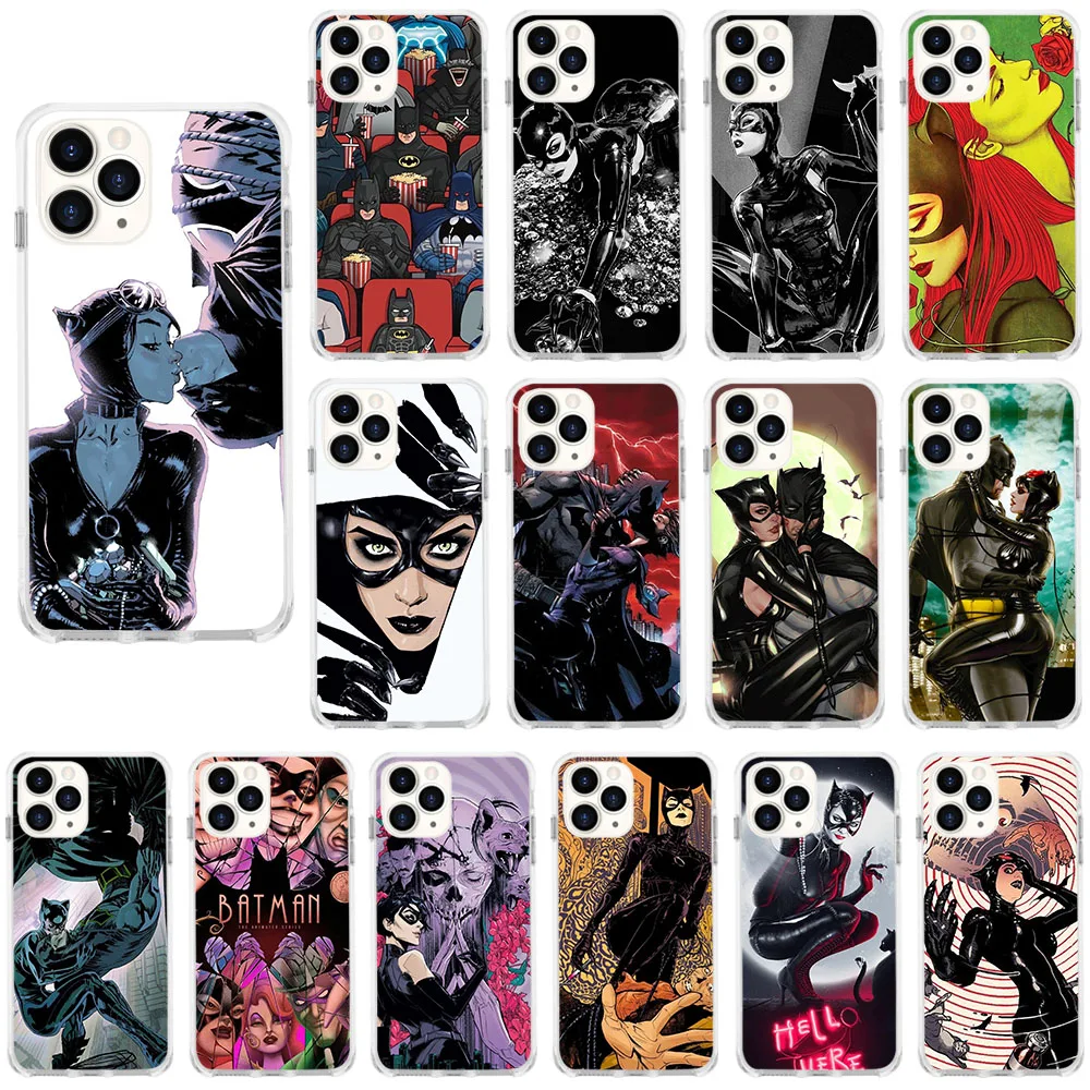 IT-17 Cat-woman Batman Soft Case for Realme Narzo C25Y C25S 50i C1 10 9 C30s C35 C55 50 50a Prime Pro Plus