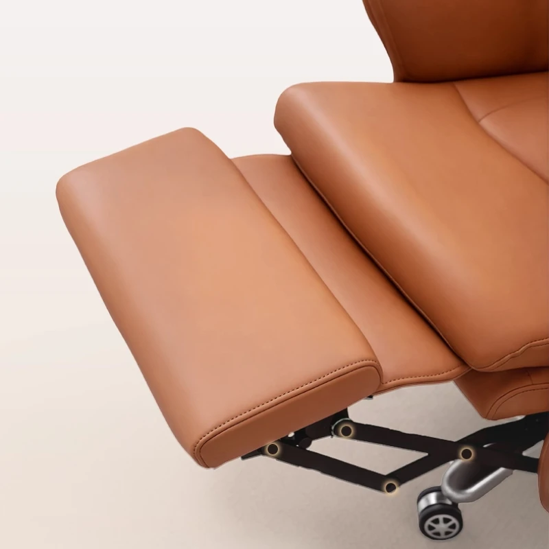 レザー製リクライニング快適電動マッサージアームチェアデスクオフィスチェアゲーマーコンピューター人間工学に基づいたゲーミングチェア