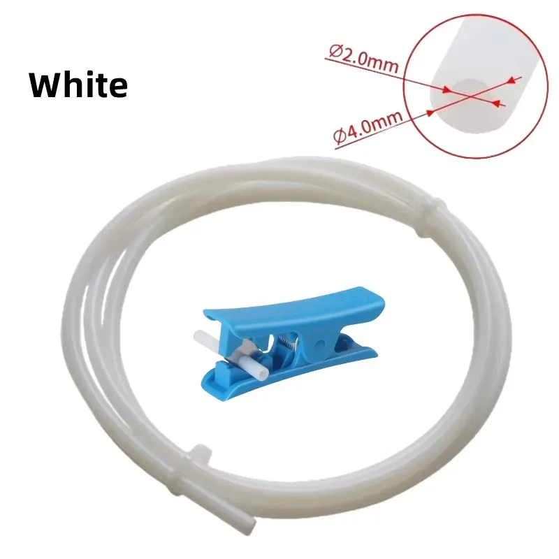 1/2/4M Bowden-Extruder PTFE-Schlauch für J-Head Hotend V5 V6 1,75mm Filament ID 2mm AD 4mm Teflonrohr für Ender 3 3D-Drucker-Teile