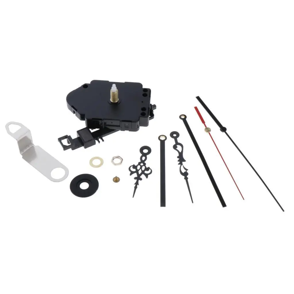 

Include Time Hands DIY Wall Pendulum Clock Movement Mechanism Operated repair Parts Replacement(Including 2 Pair Pointers)