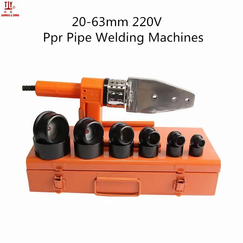 

Free Shipping Plumber Tools 20-63mm 800W 220V Ppr Pipe Welding Machines, Plastic Pipe Welder, Tube Welding Machine