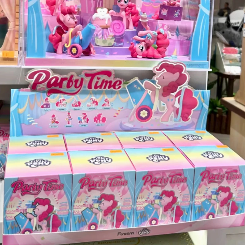 

Genuine New My Little Pony Pinkie Pie Party Moment Series Blind Box Cute Cartoon Doll Desktop Ornament Children's Birthday Gifts