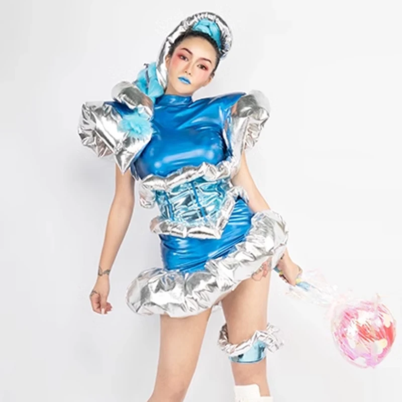 Bar Nightclub Gogo Dance Performance Clothing Singer Stage Costume Fashion Party Carnival Rave Outfit Jazz Dance Clothes yj856