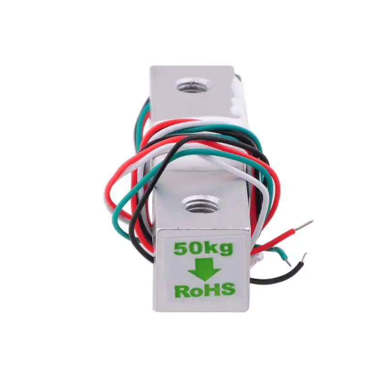 RCmall Micro Weighing Sensor Load Cell NJ6 1kg 3kg 5kg 10kg 20kg 50kg Weight Sensor HX711 AD Module for Electronic Scale