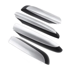 4pcs Black Silver ABS Roof Rack Rail End Protective Cover Shell Fit For Toyota RAV4 XA40 2013 2014 2015 2016 2017 2018