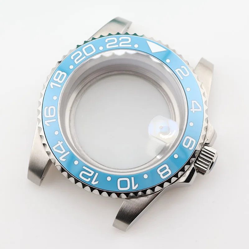 40mm Submariner Dark Green NH36 NH35 NH34 Watch Accessories for GMT Seiko Cases Men's Wristwatch Clock Replacement Parts
