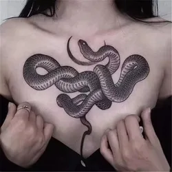 Punk Wing Tattoos Waterproof Temporary Tattoo for Woman Men Fake Tattoo Stickers Lasting Arm Tottoo Art Tatuajes Temporales