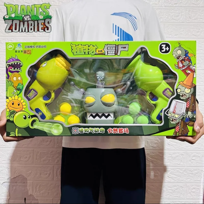 

Растения против. Зомби Peashooter Gun Кукуруза Мягкая пуля Пистолет Зомби Мишень Пушка Стрельба Боевая стрельба Пневматические игрушки Пистолет