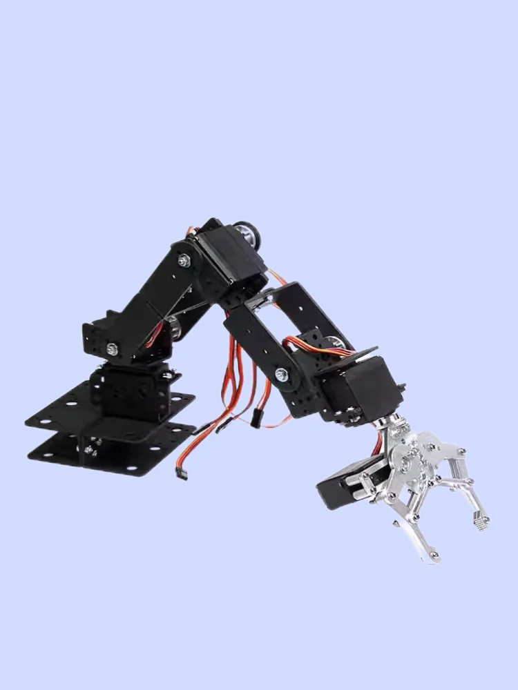 MG996 6 DOF Robot Mechaniczne ramię ze stopu metali Zestaw pazurów serwomechanizmu dla Arduino UNO/ESP32 Robotics Kit Edukacyjne programowalne zabawki PS2