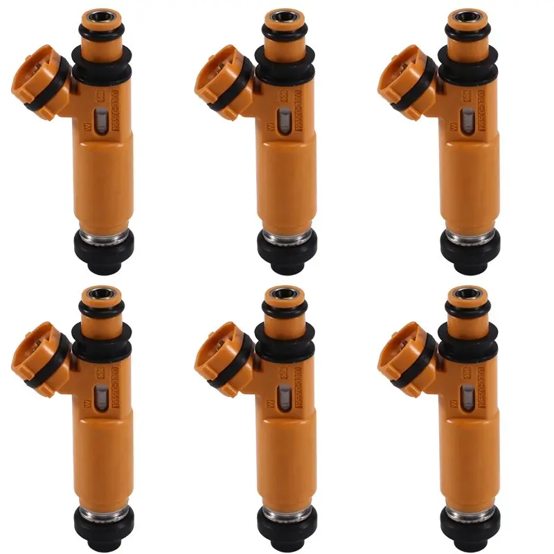 

Топливные форсунки AB16-6 PCS для Mitsubishi Montero Sport Montero 3.5L 195500-3300 1955003300 84212300 842-12300