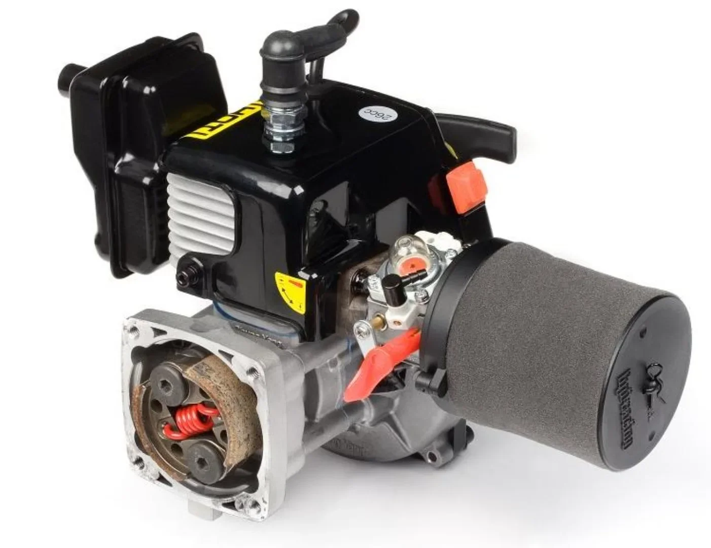 NF 26cc Two-stroke Engine1:5 Scale Pull-start Large Displacement Engine Remote Control Off road Vehicle Metal Engine Model Toy