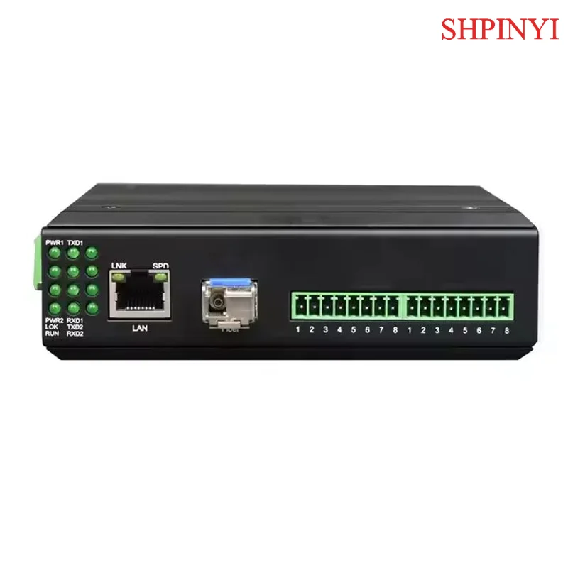 

2-канальный преобразователь последовательного в Ethernet TCP UDP RS232 RS422 RS485 в LAN и оптоволоконный преобразователь