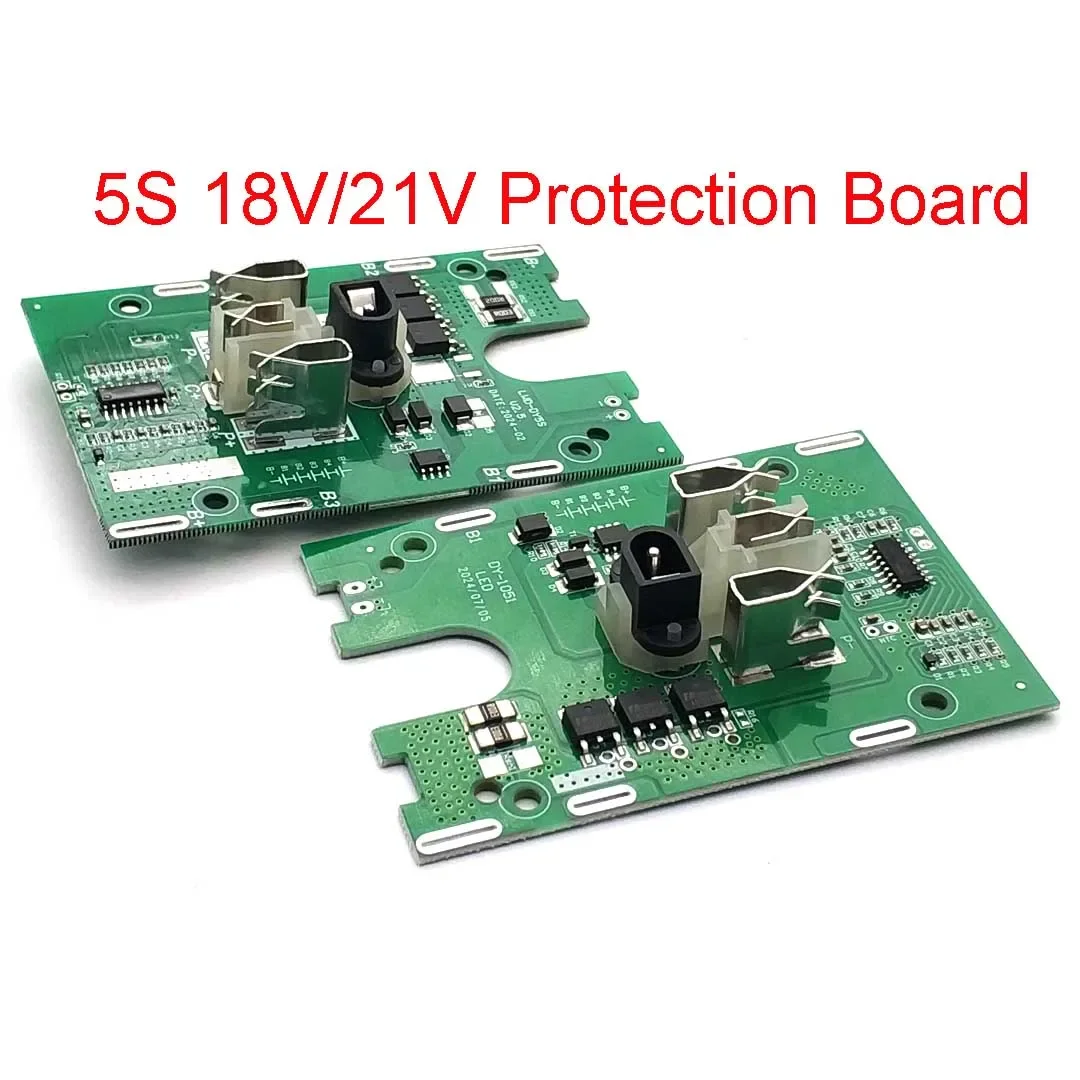 BMS 5S 18V 21V 30A Lithium Battery Protection Board PCB 18650 Battery Charge Protection Board Module for Screwdriver