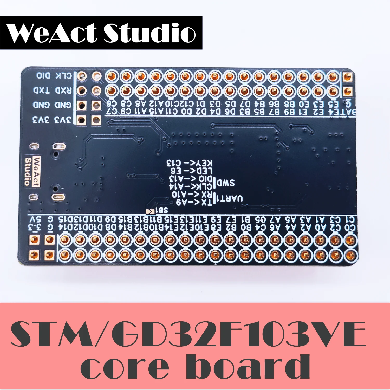 WeAct STM32F103VET6 GD32F103VET6  GD32F303VET6 Core Board  Demo Board