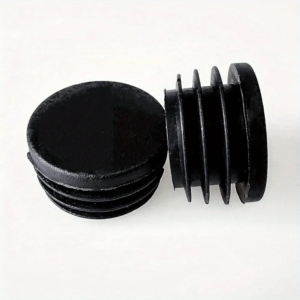 12 Pcs 10/19-50 mm Round Plastic Hole Plugs Caps ,Inserts for Metal Tubing, Glide Protection from Chair Furniture parts image 4
