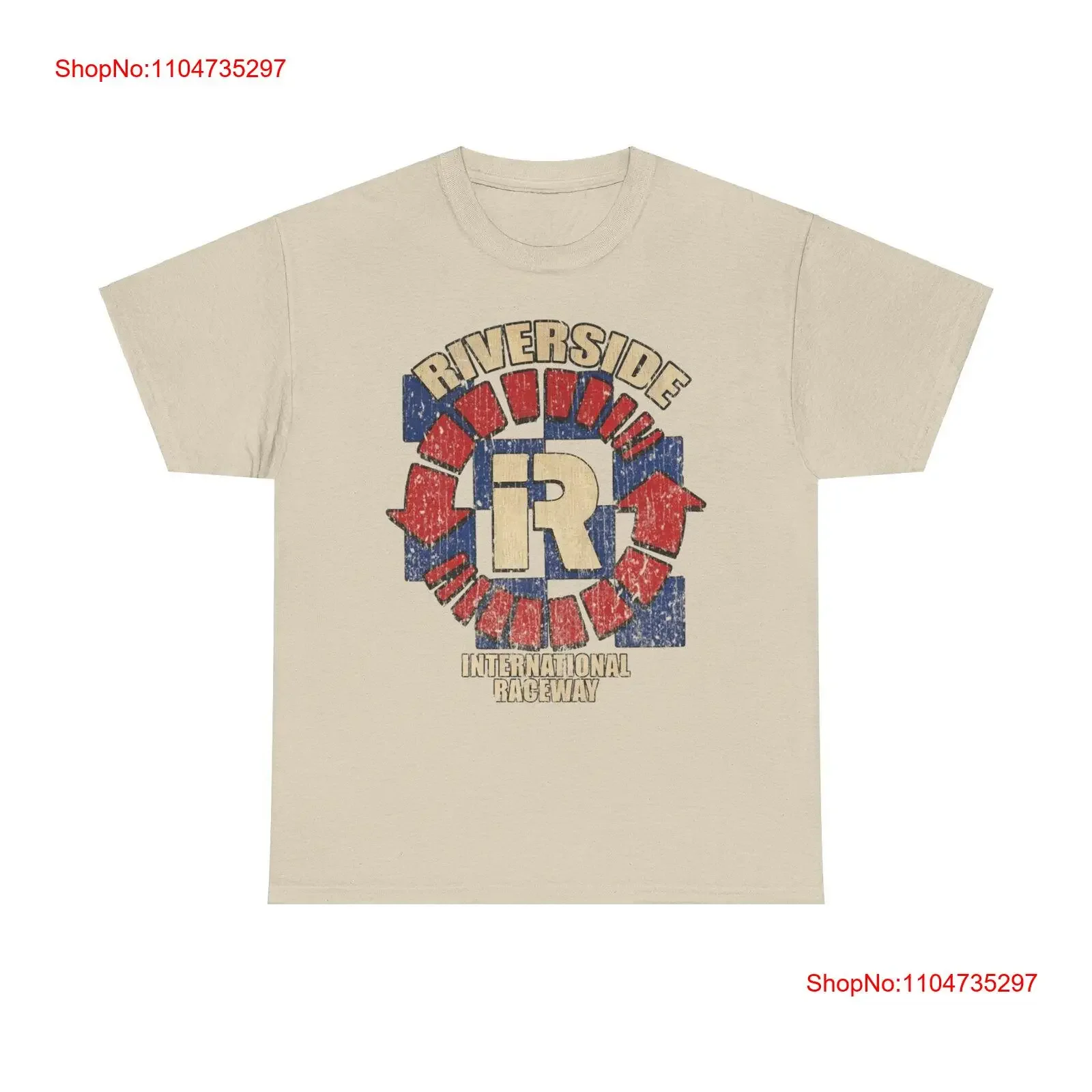 Riverside International Raceway 1957 Camiseta de California Top lavado vintage para uso diario ropa de calle ropa de diseñador suave