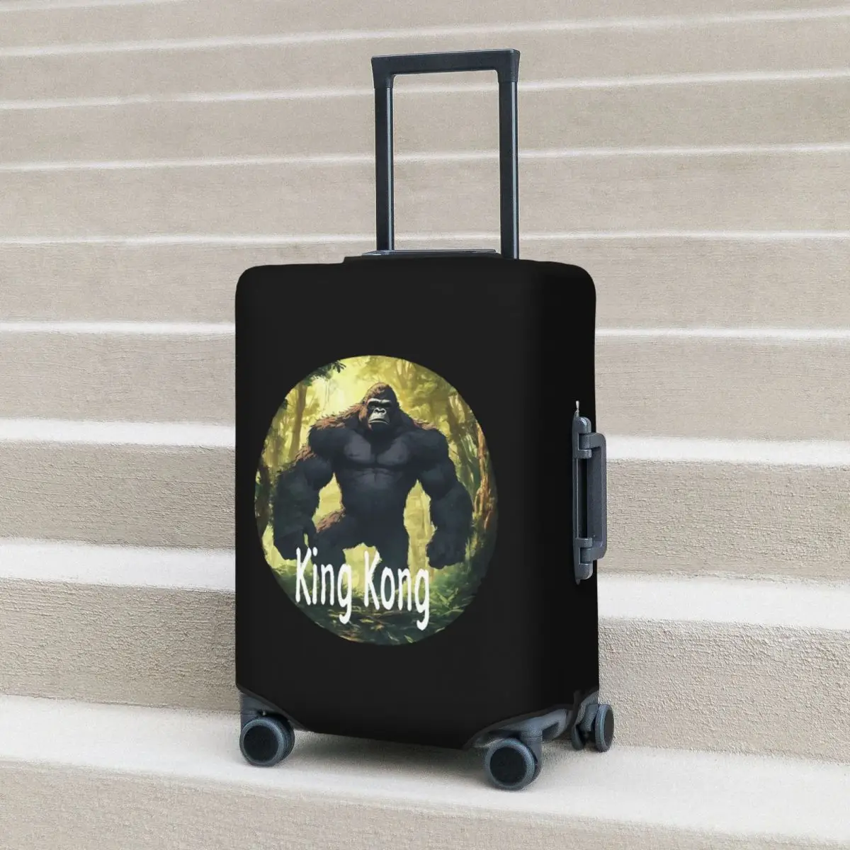 

King Kong - King Kong Movies (2) Suitcase Cover Protection Elastic Travel Luggage Protector Covers for 18-32 Inch