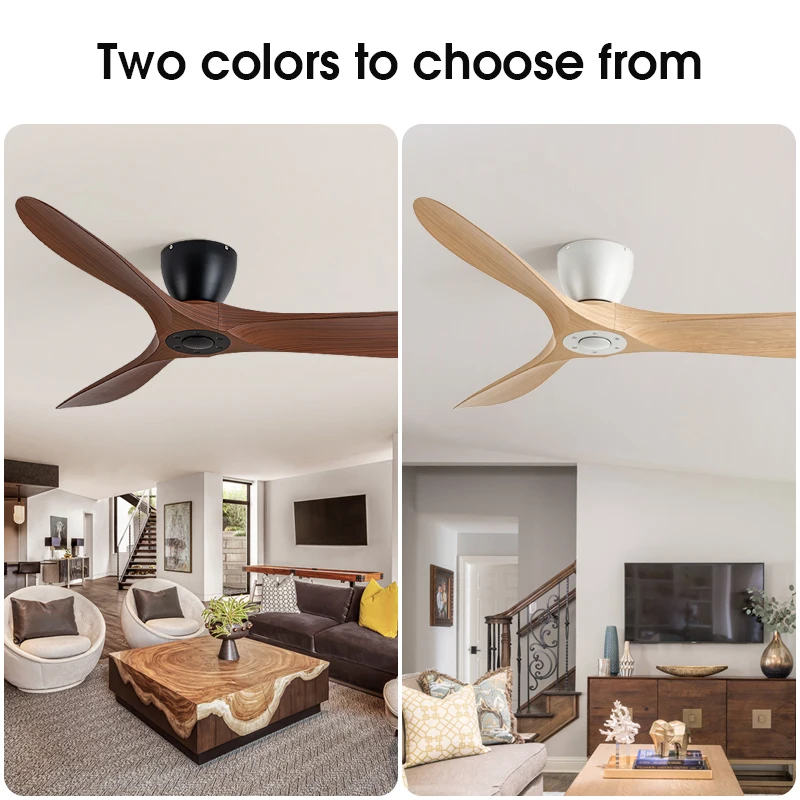 Model 666 52 Inch Electric ABS 3-Blade DC Motor Remote Control Quiet Operation 5-Year Warranty Hotel Use Ceiling Fan