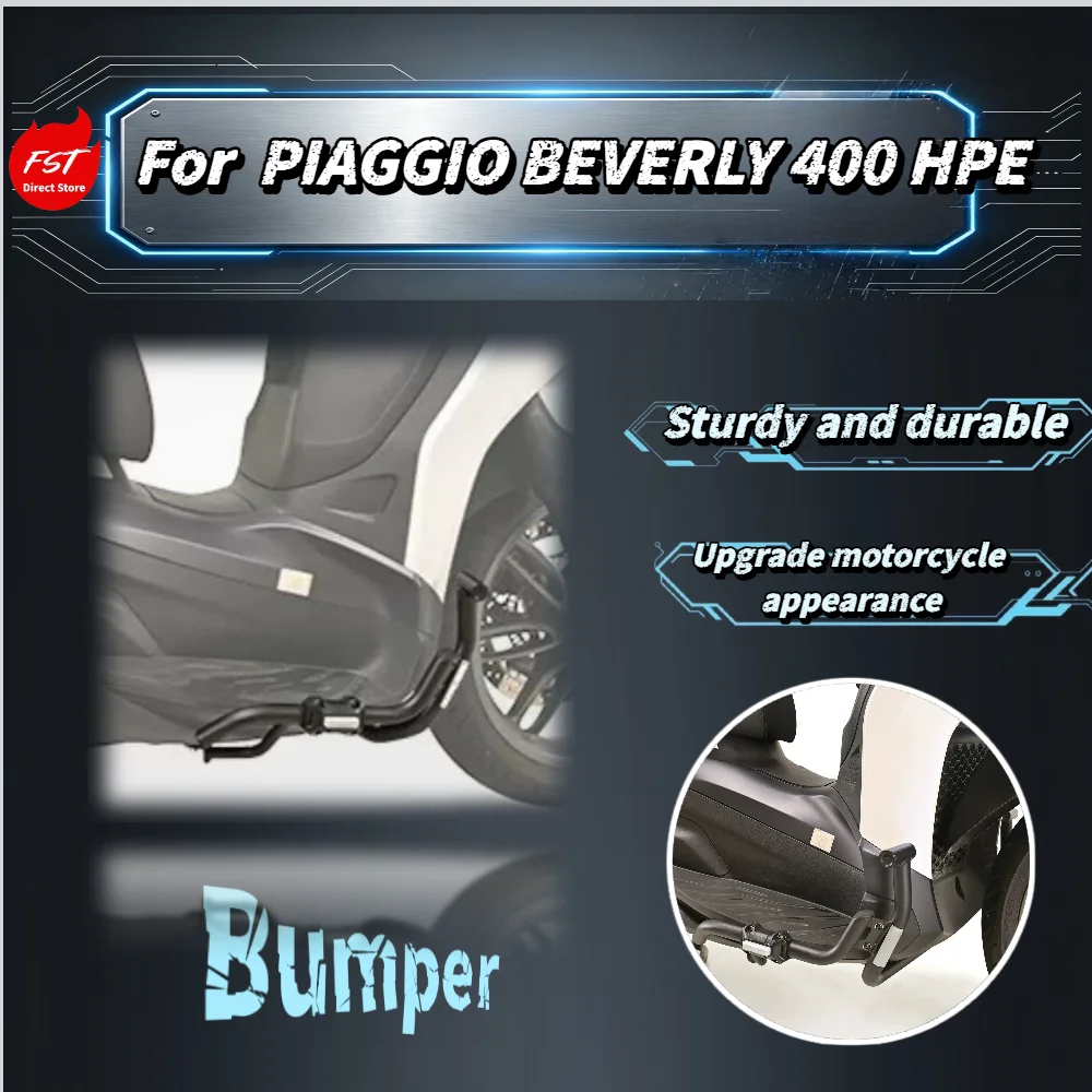 

For Piaggio Beverly 400 Motorcycle Anti-fall Crash Bar Bumper Body Protection Scooter Modified Accessories