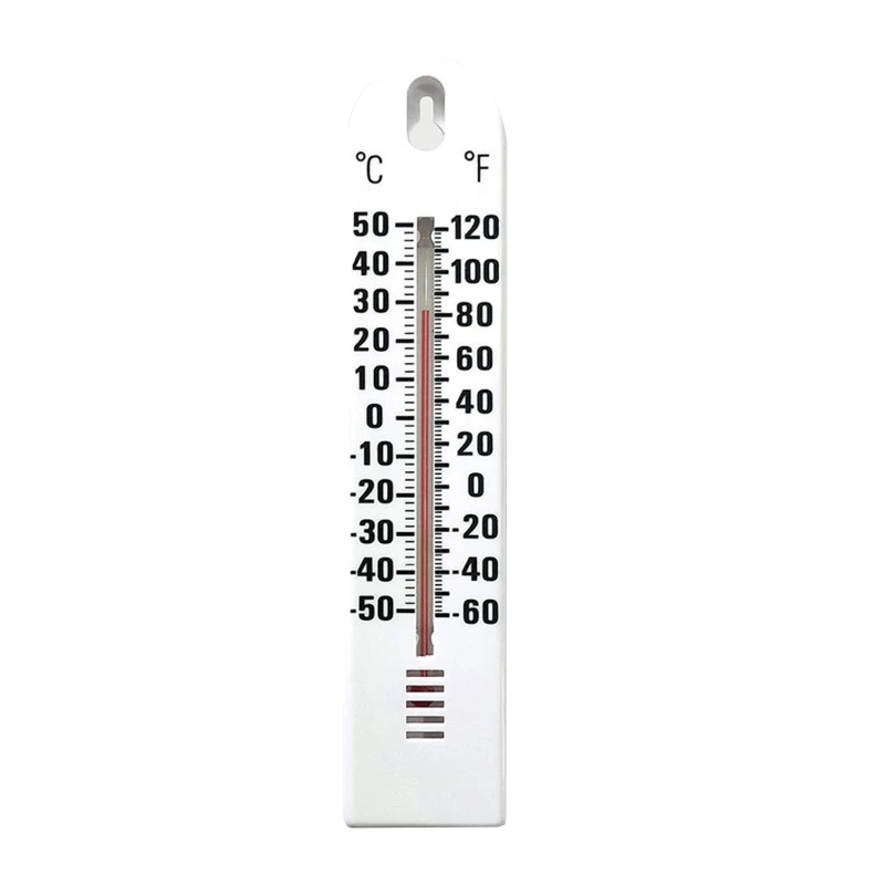 Wall Hanging Thermometer Temperature -50-50℃/-60-120° Ffor Indoor Outdoor Home Garden Office Decoration