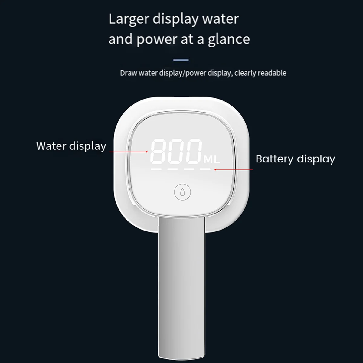 Auto Switch Folded Drinking Water Pumps USB Automatic Electric Drinking Water Bottle Pump Water Dispense Home White