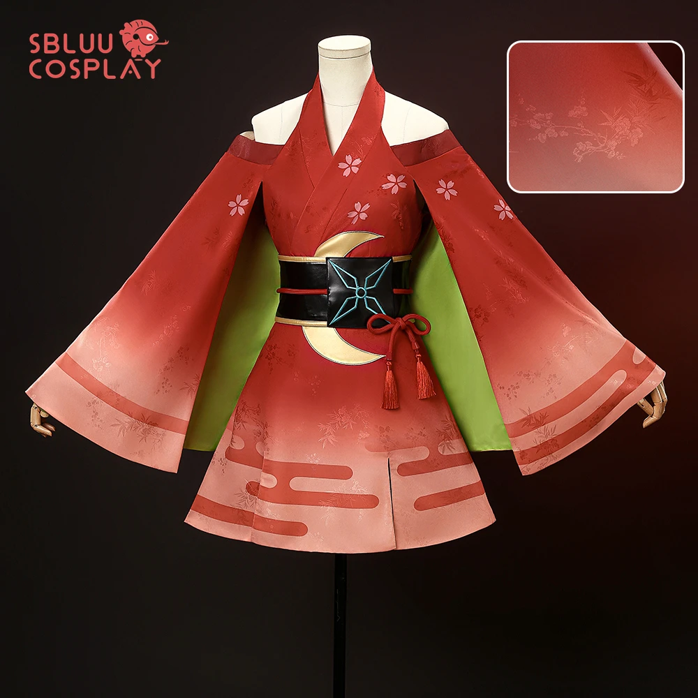 

SBluuCosplay Princess Kaguya Cosplay Costume R-Quality Embroidery Halloween Carnival Party Role Play For Women