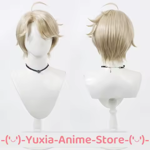 Identity V Patient Emil Cosplay Wig Anime Game Roleplay Party Costume Prop Synthetic Hair Heat Resistant Fiber