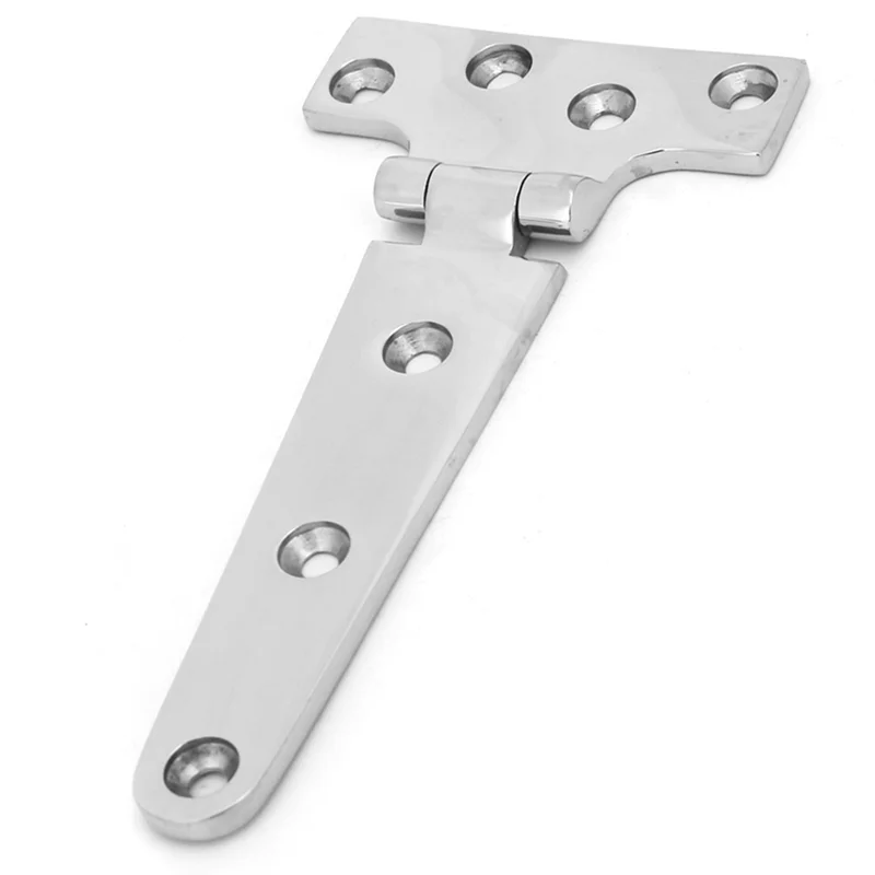 ABKY-بوابة الباب T نوع المفصلي المنزل سميكة الفولاذ المقاوم للصدأ بعقب المفصلي 151X75x4.5 مللي متر أجزاء #3